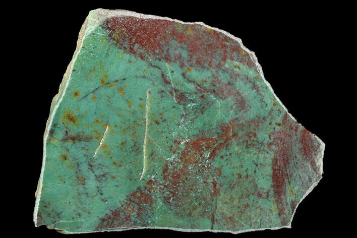 Polished Fuchsite Chert (Dragon Stone) Slab - Australia #89979